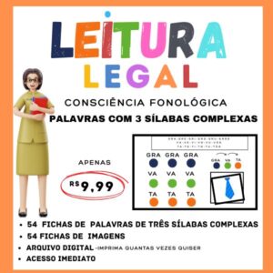 Apostila Três Silabas Complexas